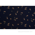 Black Background Double Deer Pattern Printed Fabrics